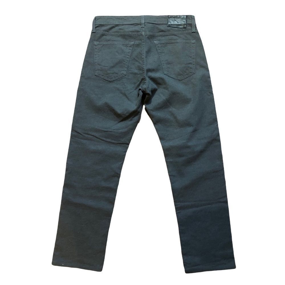 ag adriano goldschmied tellis 32 modern slim gray inseam 28 cotton blend - Picture 2 of 8